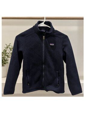 Patagonia Better Sweater Jacket - Boys' Size Medium NEW NAVY